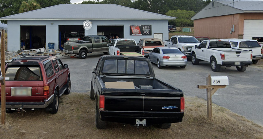 Run Em Down Diesel shop building and yard